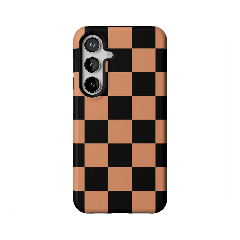 Fit Check | Black & Brown Checkerboard Case