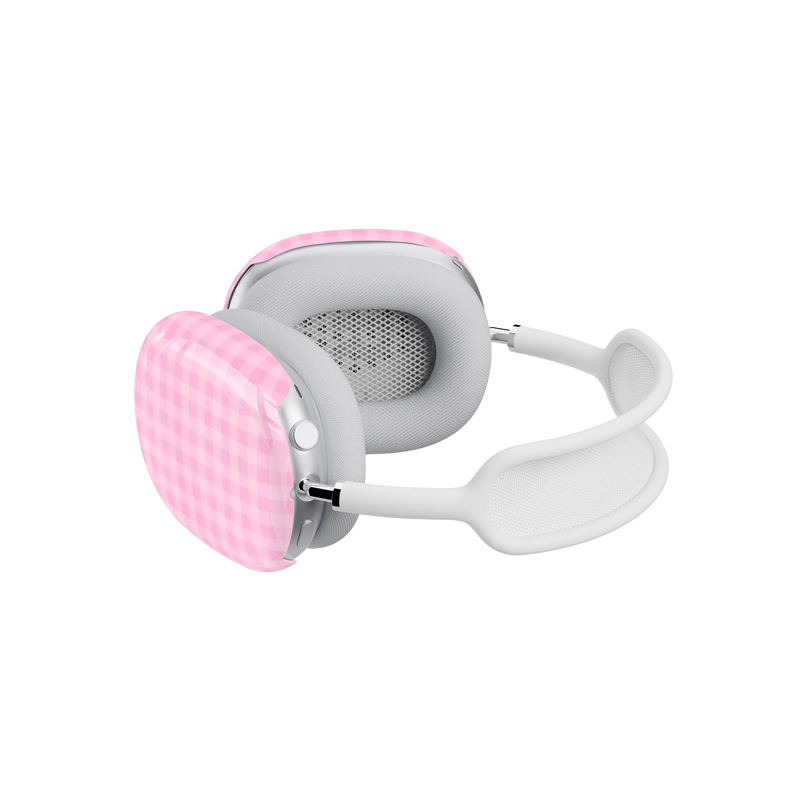 Sweet Jam | Light Pink Gingham AirPods Max Case