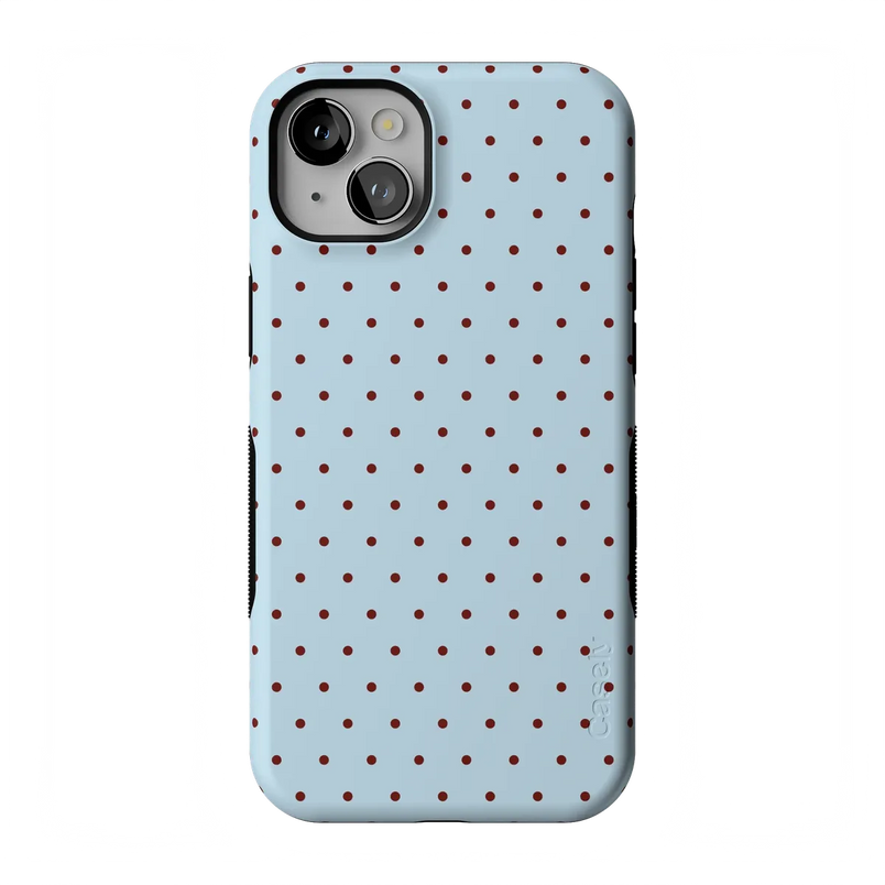 On the Dot | Blue Polka Dot Case