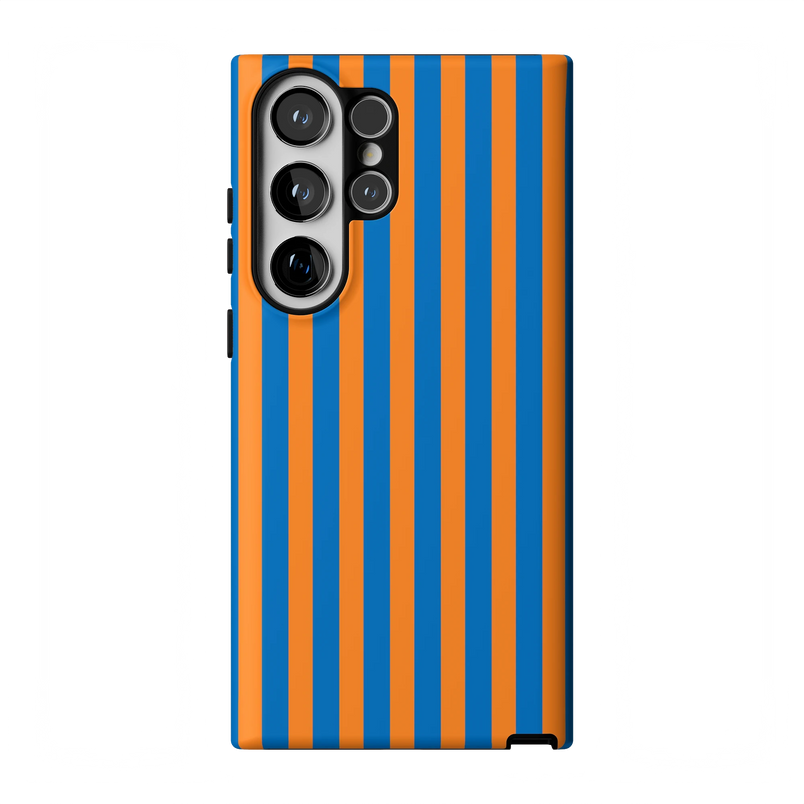 Go New York | Blue & Orange Stripes Case - Galaxy S23 Ultra