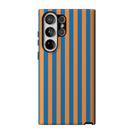 Go New York | Blue & Orange Stripes Case - Galaxy S23 Ultra