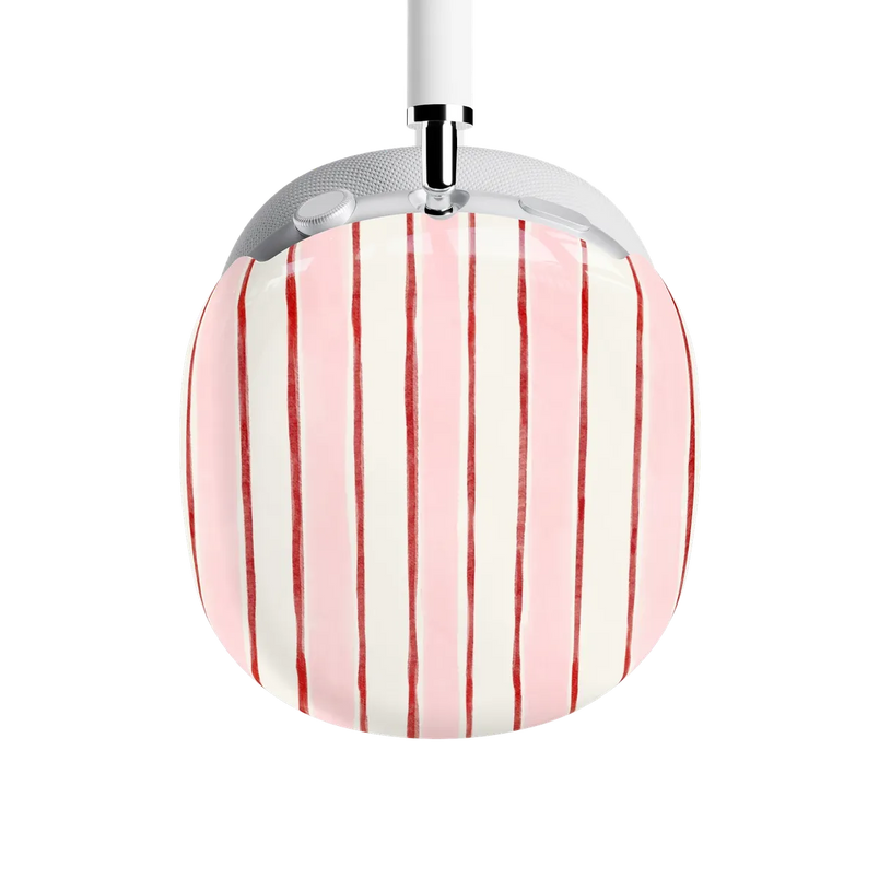 Pretty in Pastel | Blush Stripes AirPods Max Case