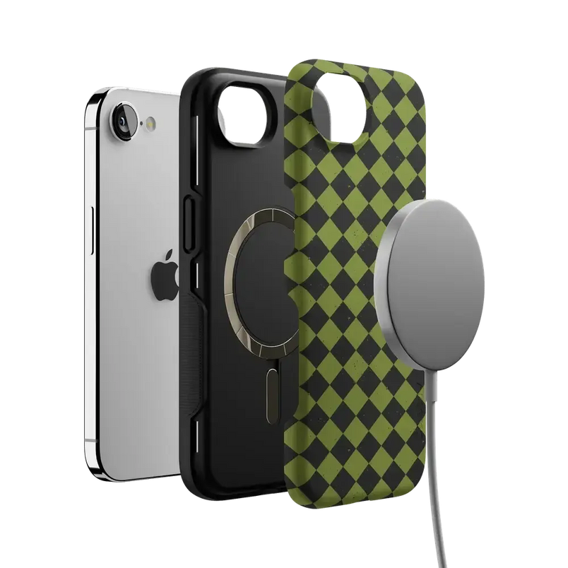 Wicked Hex | Green Checkered Case