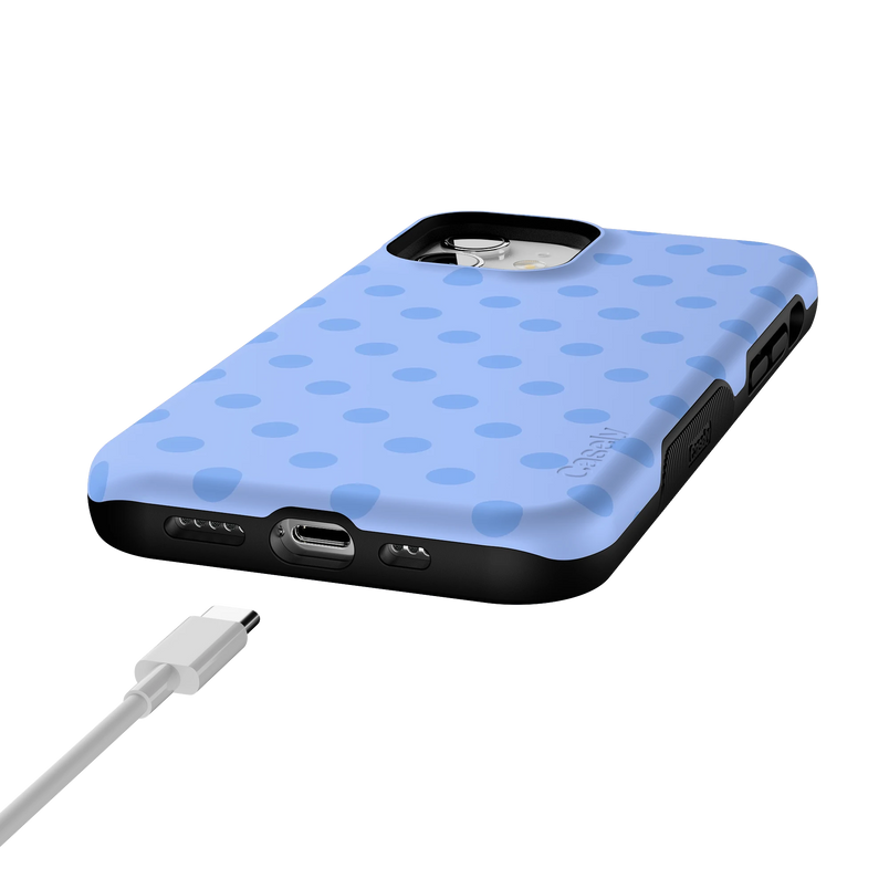 Spotted in SoHo | Periwinkle Polka Dot Case
