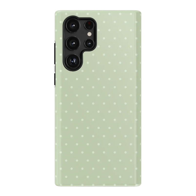 On the Dot | Green Polka Dot Case