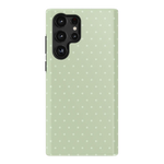 On the Dot | Green Polka Dot Case