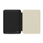 Pastel Picnic | Yellow Gingham Kindle Case
