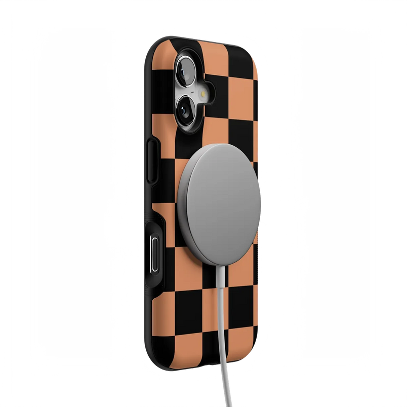 Fit Check | Black & Brown Checkerboard Case