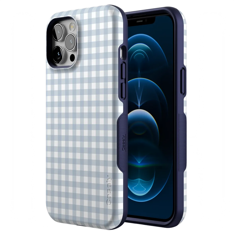 Pastel Picnic | Blue Gingham Case