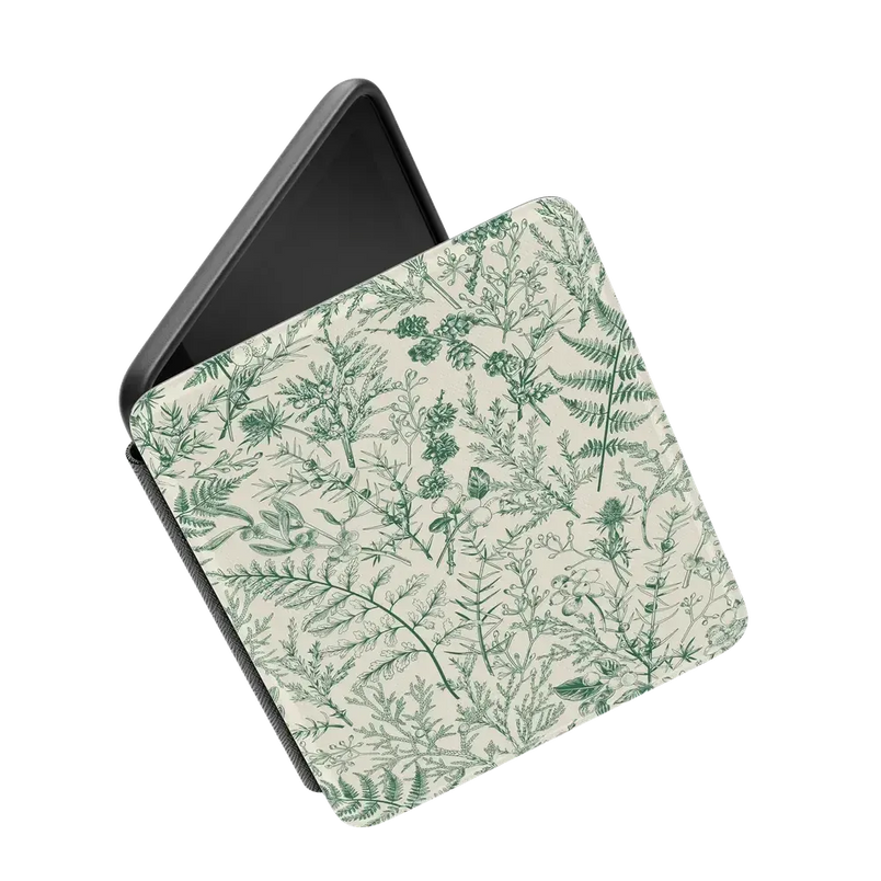 Sage Garden | Green Floral Kindle Case