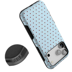On the Dot | Blue Polka Dot Case