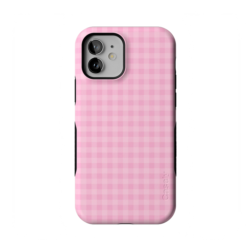 Sweet Jam | Light Pink Gingham Case - iPhone 12