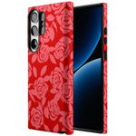 Final Rose | Red & Pink Floral Case