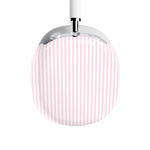 Stripes and the City | Light Pink Pinstripe AirPods Max Case