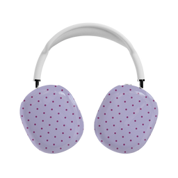 On the Dot | Purple & Plum Polka Dot AirPods Max Case - AirPods Max