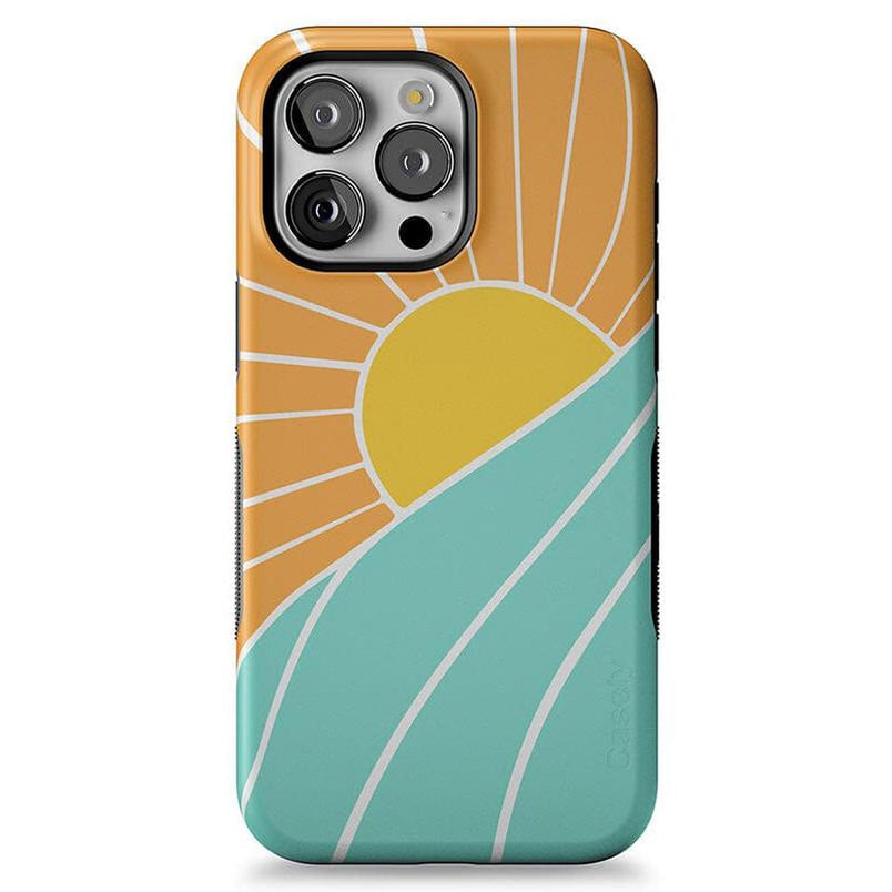 Waves & Rays | Sunshine Case iPhone Case get.casely Bold + MagSafe® iPhone 15 Pro Max