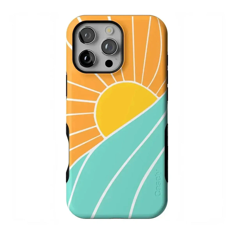 Waves & Rays | Sunshine Case iPhone Case get.casely Bold Flex + MagSafe® iPhone 16 Pro Max 