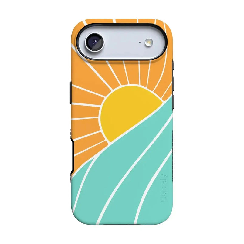 Waves & Rays | Sunshine Case iPhone Case get.casely Bold Flex + MagSafe® iPhone 17 Air 