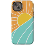 Waves & Rays | Sunshine Case iPhone Case get.casely Essential + MagSafe® iPhone 14 Plus