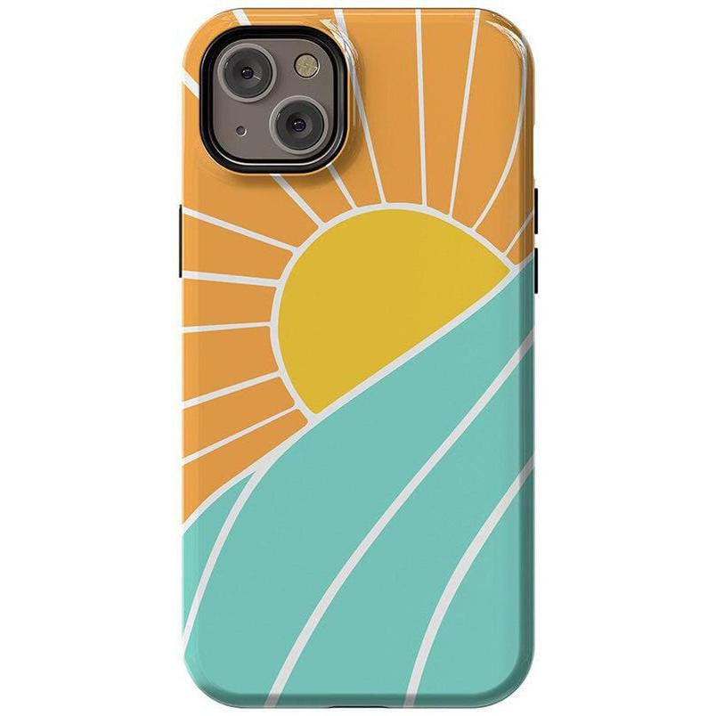 Waves & Rays | Sunshine Case iPhone Case get.casely Essential + MagSafe® iPhone 14 Plus