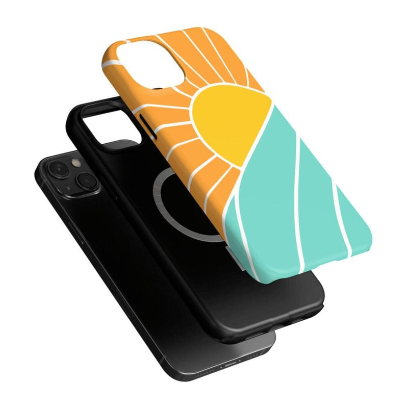Waves & Rays | Sunshine Case iPhone Case get.casely 