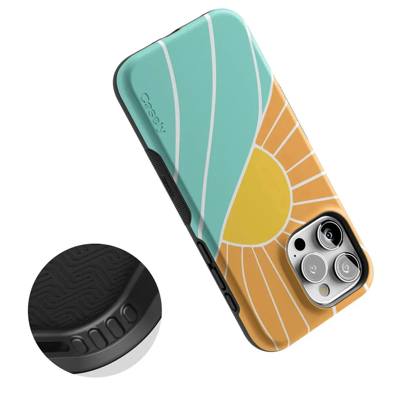 Waves & Rays | Sunshine Case iPhone Case get.casely 