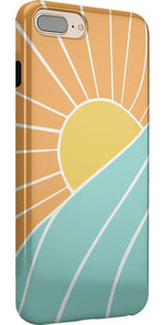 Waves & Rays | Sunshine Case iPhone Case get.casely