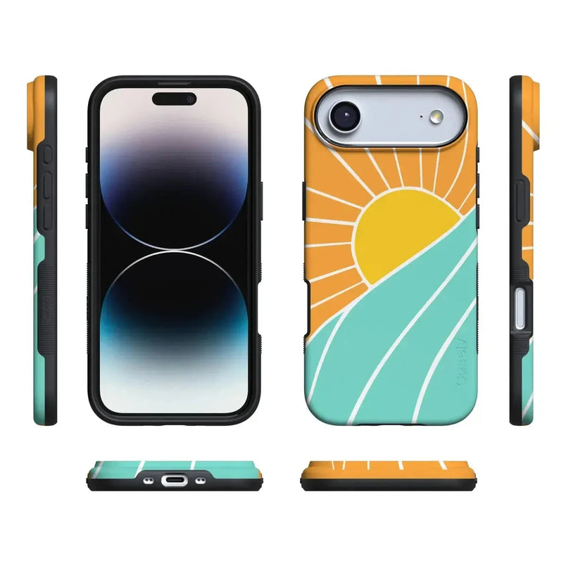 Waves & Rays | Sunshine Case iPhone Case get.casely 