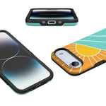Waves & Rays | Sunshine Case iPhone Case get.casely 