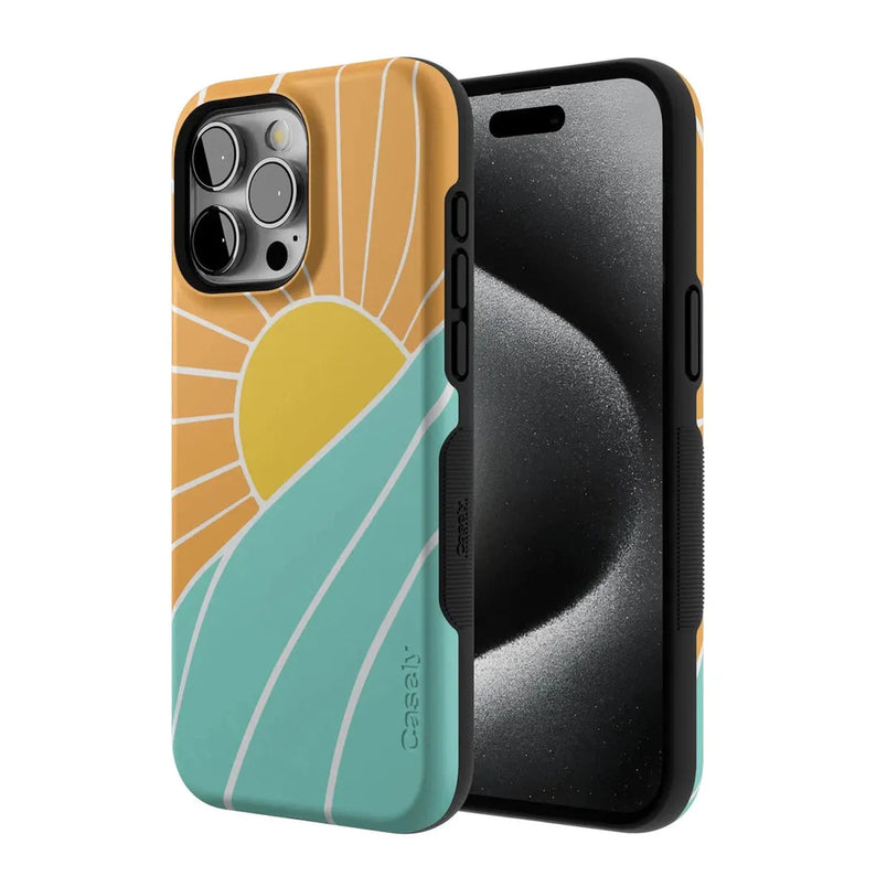 Waves & Rays | Sunshine Case iPhone Case get.casely 