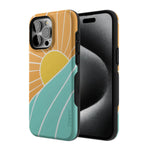 Waves & Rays | Sunshine Case iPhone Case get.casely 