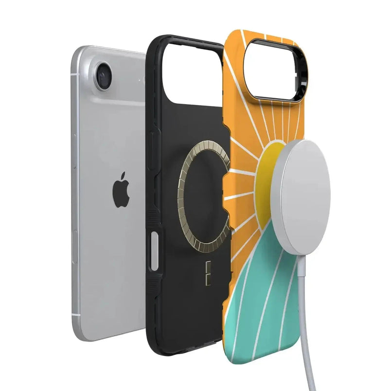 Waves & Rays | Sunshine Case iPhone Case get.casely 