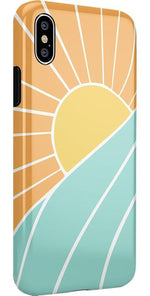 Waves & Rays | Sunshine Case iPhone Case get.casely