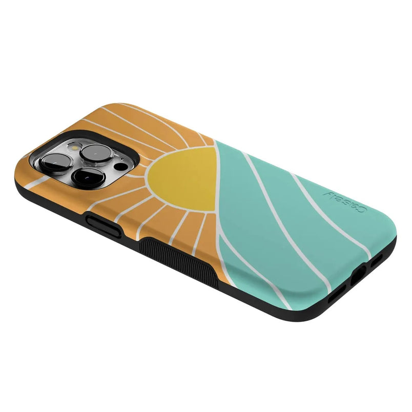 Waves & Rays | Sunshine Case iPhone Case get.casely 