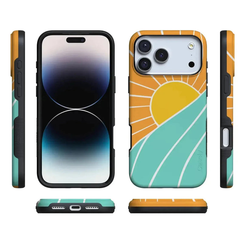 Waves & Rays | Sunshine Case iPhone Case get.casely 