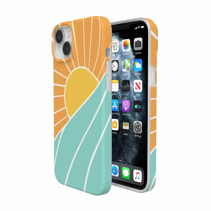 Waves & Rays | Sunshine Case iPhone Case get.casely 