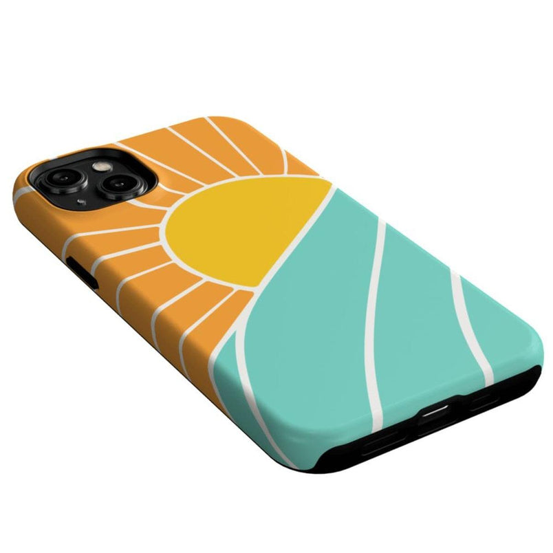 Waves & Rays | Sunshine Case iPhone Case get.casely 