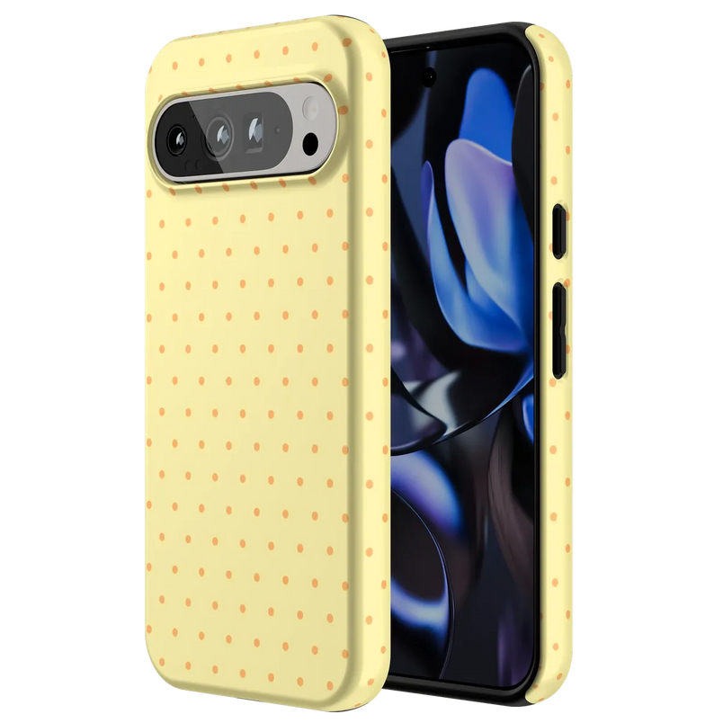 On the Dot | Yellow Polka Dot Case