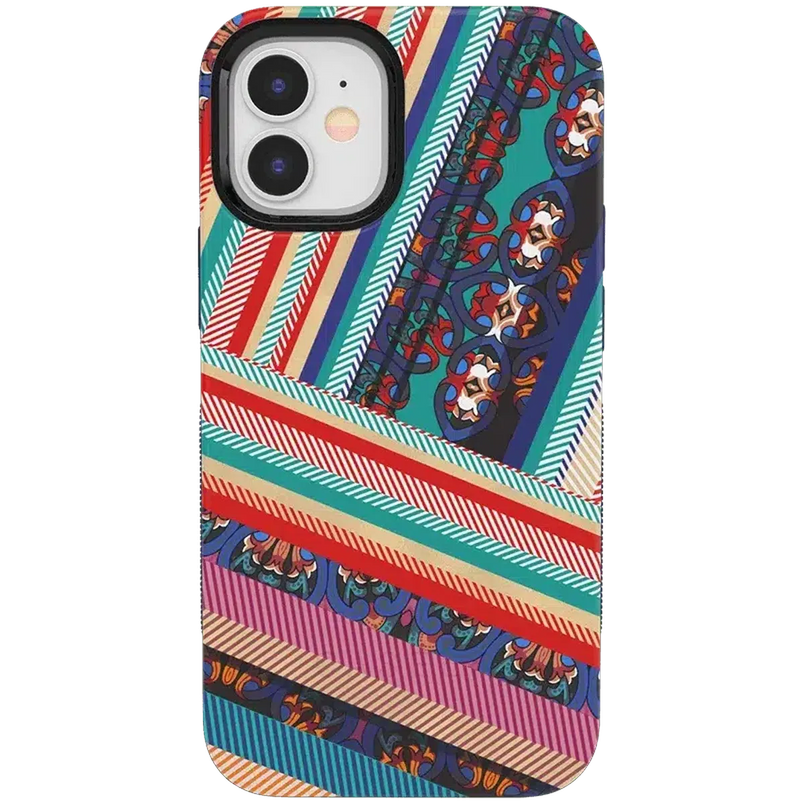 Wearing Layers | Layered Patchwork iPhone Case iPhone Case get.casely Bold iPhone 12 Mini 