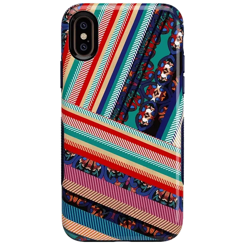 Wearing Layers | Layered Patchwork iPhone Case iPhone Case get.casely Bold iPhone XS Max 