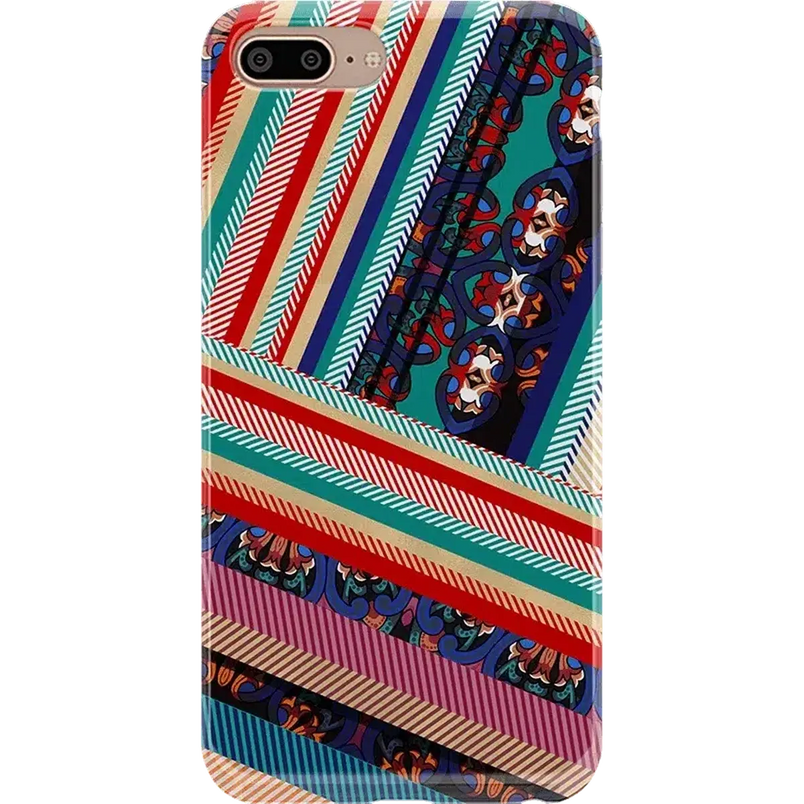 Wearing Layers | Layered Patchwork iPhone Case iPhone Case get.casely Classic iPhone 6/7/8 Plus 