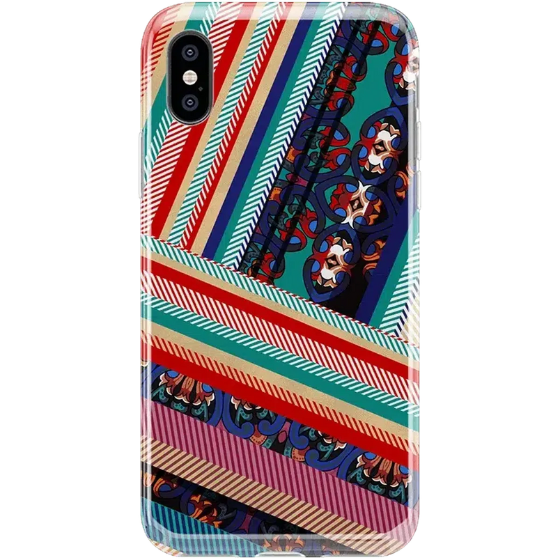 Wearing Layers | Layered Patchwork iPhone Case iPhone Case get.casely Classic iPhone X / XS 