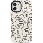 We're All Human | Minimal Face Art Case iPhone Case get.casely Bold iPhone 12 