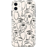 We're All Human | Minimal Face Art Case iPhone Case get.casely Classic iPhone 11 