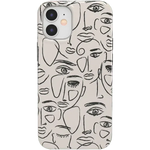 We're All Human | Minimal Face Art Case iPhone Case get.casely Classic iPhone 12 