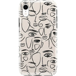 We're All Human | Minimal Face Art Case iPhone Case get.casely Classic iPhone XR 