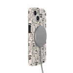 We're All Human | Minimal Face Art Case iPhone Case get.casely 