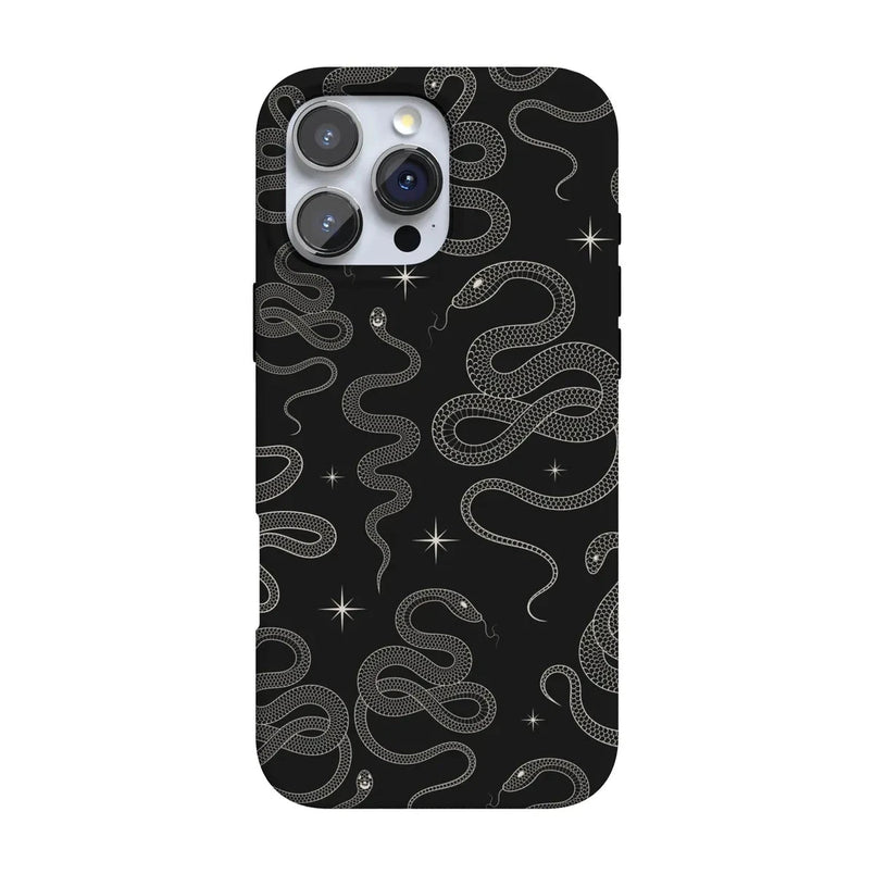 We're Ready For It | Black Serpent Case Phone Case Casetry Classic + MagSafe® iPhone 16 Pro Max 