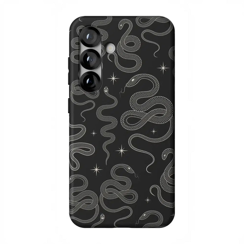 We're Ready For It | Black Serpent Case Phone Case Casetry Essential + MagSafe® Galaxy S25