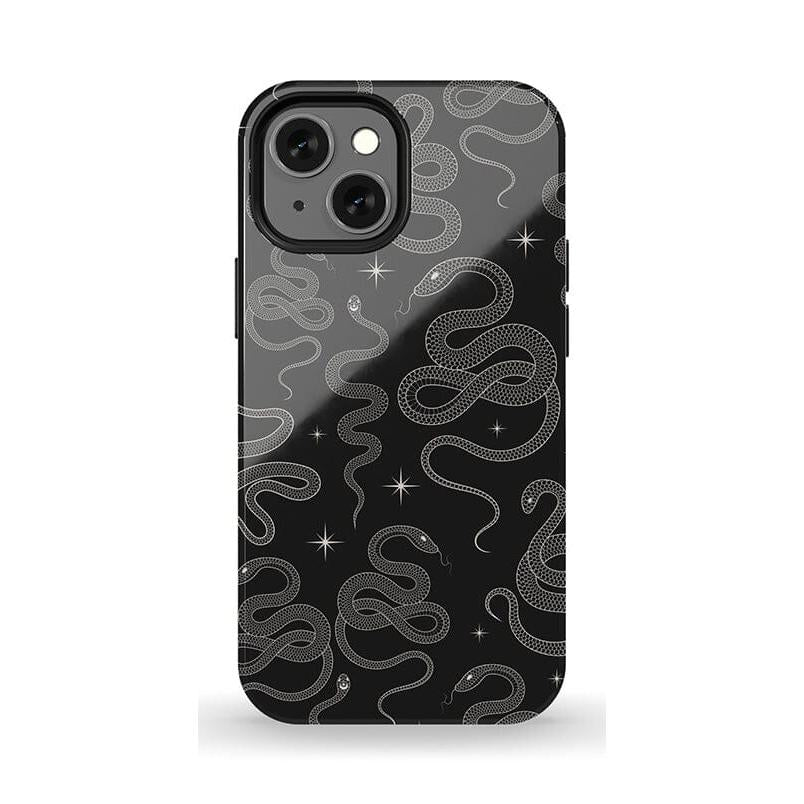 We're Ready For It | Black Serpent Case Phone Case Casetry Essential + MagSafe® iPhone 13 Mini
